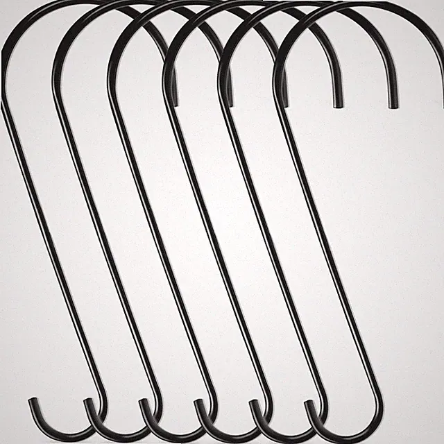 16-Inch Tree Branch Hooks, 6 Pack Extra Large S Hooks for Hanging Plants, Hea...