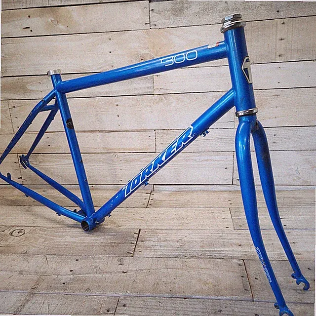 2009 Blue Torker T300 Frame Set Three Speed Rear Drops 19" M/L 700C
