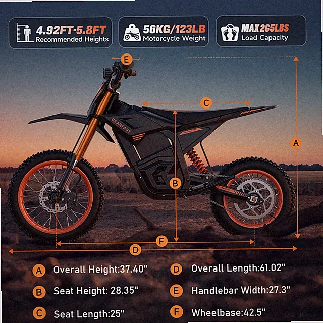 3000W Electric Bike Mountain Motorcycle 48V 21AH 35MPH Off Road Adult Teens
