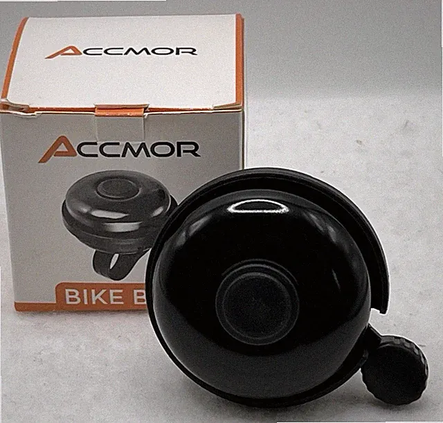 Accmore Bike Bell Black Metal Easy To Install Kids & Adult Bicycle Assessory NEW