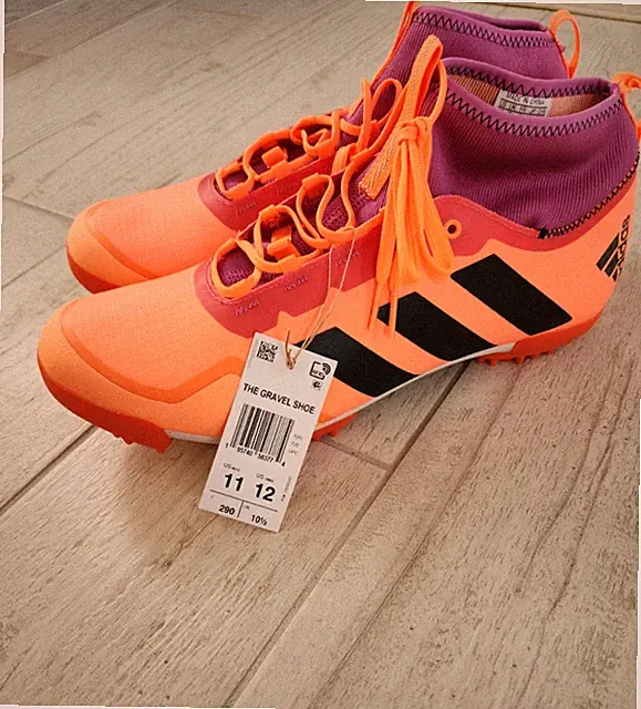 Adidas The Gravel Shoes Orange, Cycling/Bike Shoes, GX1665 Men's Size 11