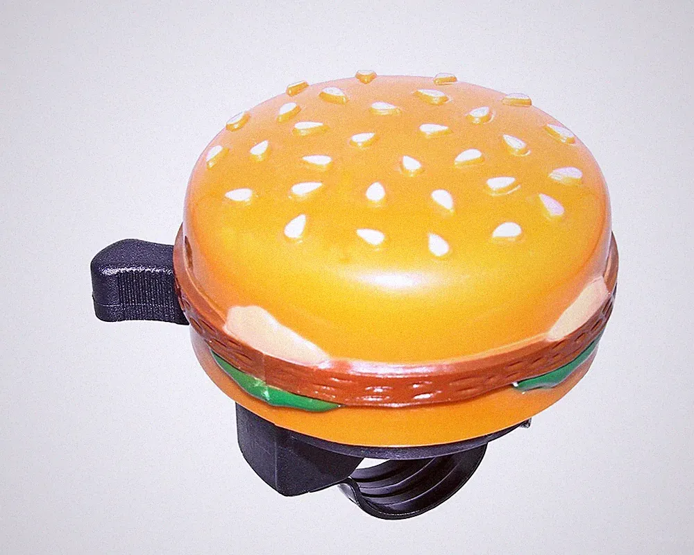 AltaLine Hamburger Cruiser Bicycle Bell MTB Road Fixie City BIKE Bell Horn.