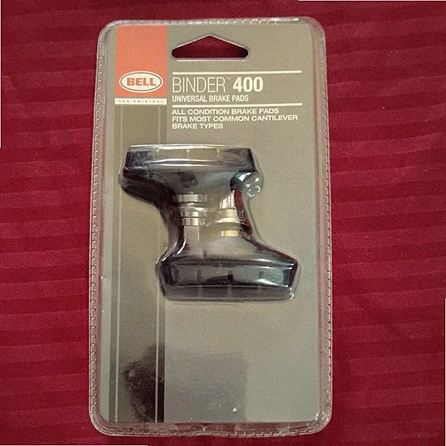 Bell Binder 400 Rim Brake Pads Set w/ Hardware Fits Most Cantilever Brakes
