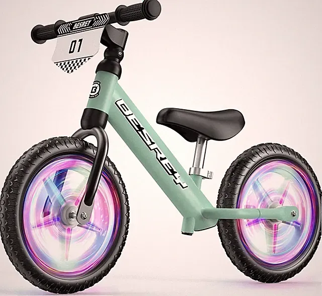 besrey Toddler Balance Bike 2 Year Old: All-Metal Frame