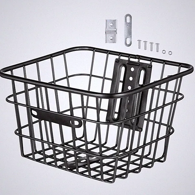 Bicycle Basket Front Handlebar Storage Baskets for Organizing Bike Wire