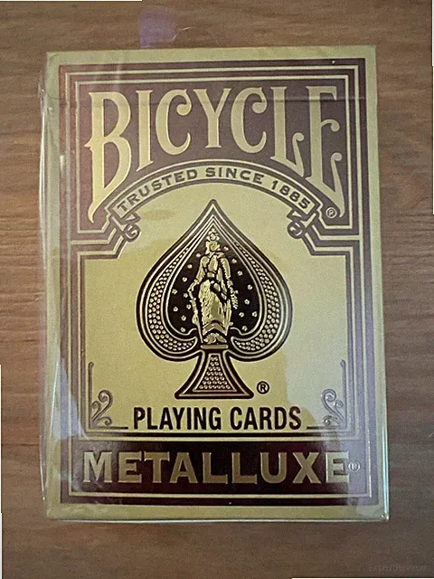 Bicycle MetalLuxe Premium Playing Cards - NIP - Made in USA