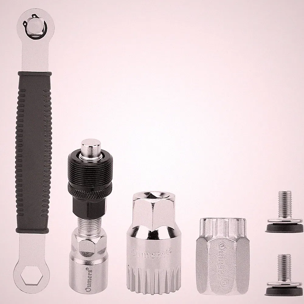 Bike Repair Tools, Multi-use Bike Crank Extractor + Bike Bottom Bracket Remov...