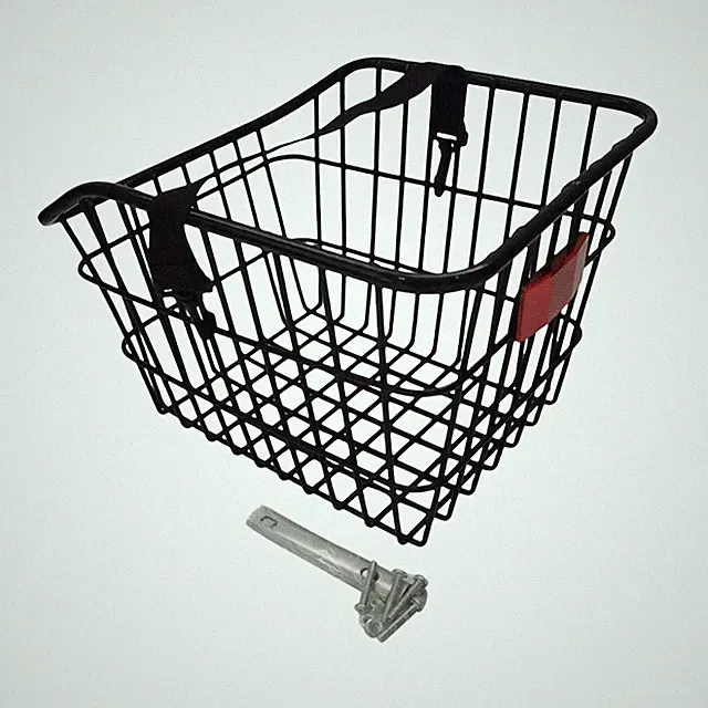 Bike Storage Basket Hanging Cycling Baskets with Tail Reflect for Universal
