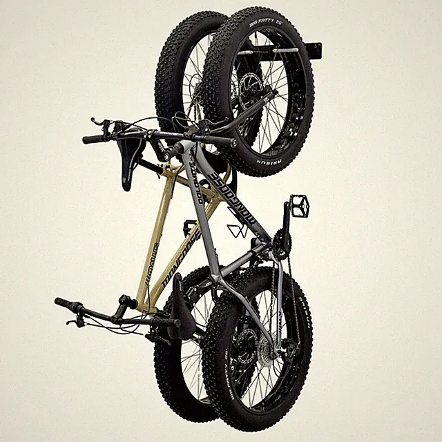 BLAT Fat Tire Bike Storage Rack | 2 Bikes