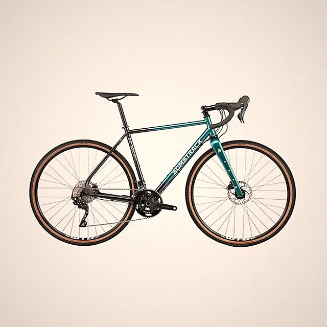 Bombtrack HOOK Road Bicycle 700C, Metallic Teal/ Black Fade, L