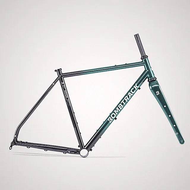 Bombtrack HOOK Road Frame Metallic Teal/ Black Fade, L, Kit