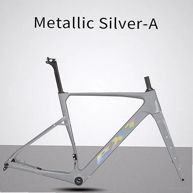 BXT Carbon Gravel Bike Frame 700x50C Disc Brake Cyclocross Bicycle Framset T47