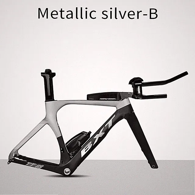 BXT Carbon TT Bike Frame 700C Disc Brake Aero Triathlon Time Trial Frameset