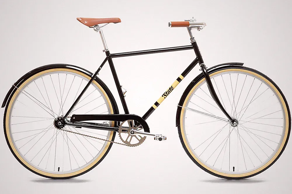 CITY BIKE - THE BLACK & TAN (SINGLE-SPEED)