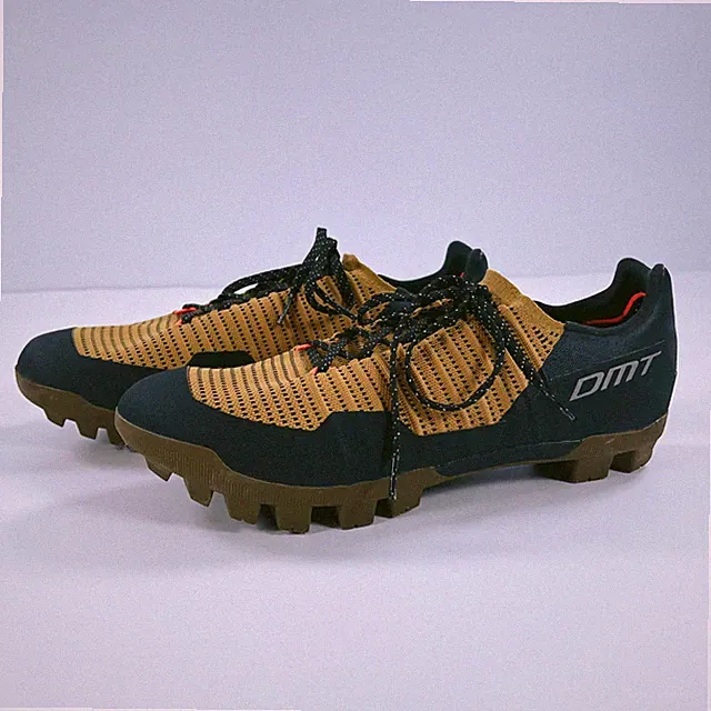 DMT GK1 Gravel Cycling Mountain Bike Shoes Cleat Ochre EU 44 US Men 10 Women 11