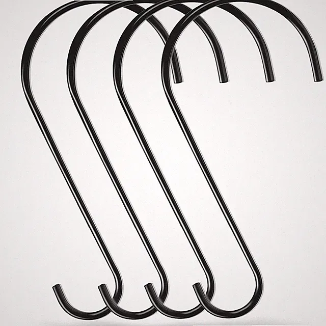 Dreecy 12-Inch Tree Branch Hooks, 4 Pack Extra Large S Hooks for Hanging Plan...