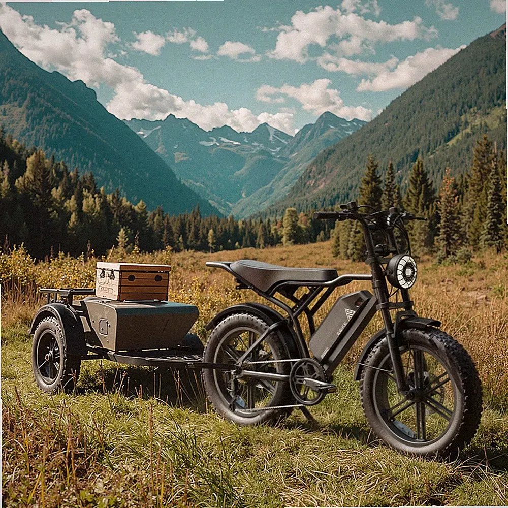 Metal Electric Mountain Bike