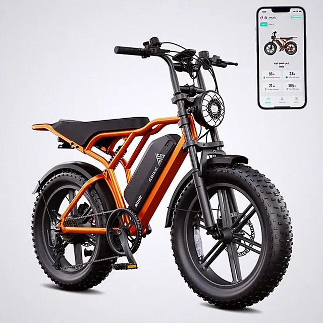 Electric Bike 1500W 32MPH 48V 20Ah 20in All-Terrain Fat Tire E-Mountain Ebike US
