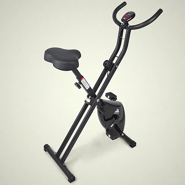 Foldable Exercise Bike Stationary Bike Cycling Fitness Workout Indoor Home Gym