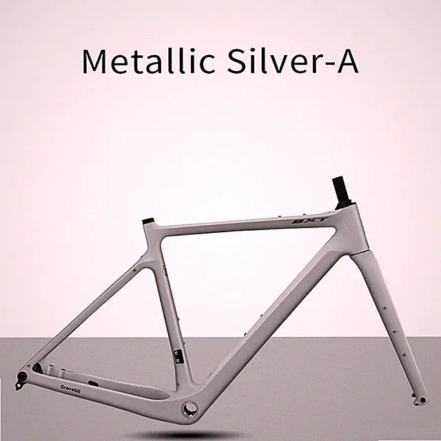 Full Carbon Gravel Bike Frame 700C*45C Cyclocross Bicycle Frameset Disc Brake