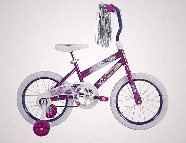 Huffy 16 in. Sea Star Kids Bike for Girls Ages 4 and up, Child, Metallic Purple