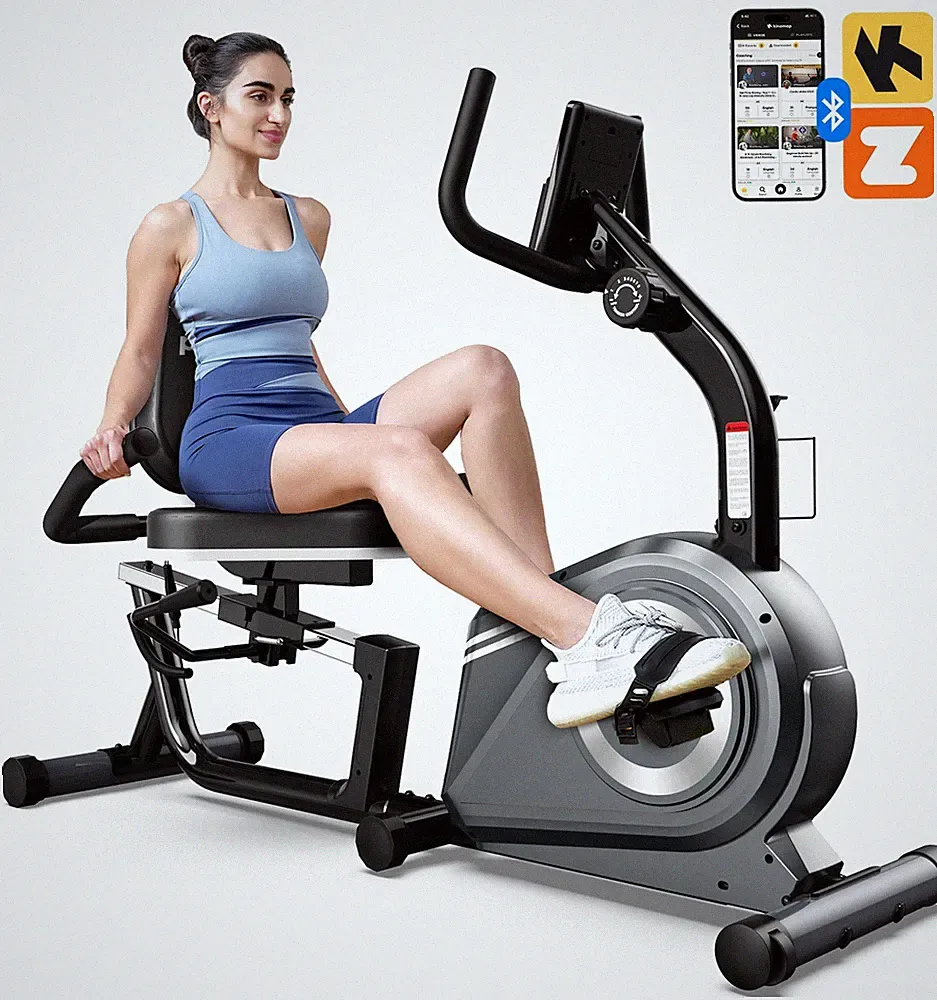 Indoor Recumbent Exercise Bike Stationary Bike Workout Bike Exercise Machine