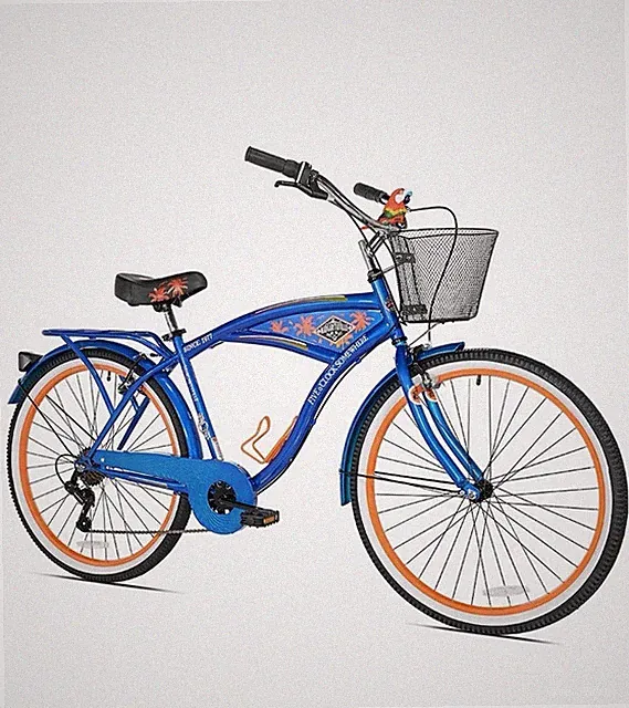 Limited Edition Jimmy Buffet Margaritaville Orange & Blue Beach Cruiser 26"