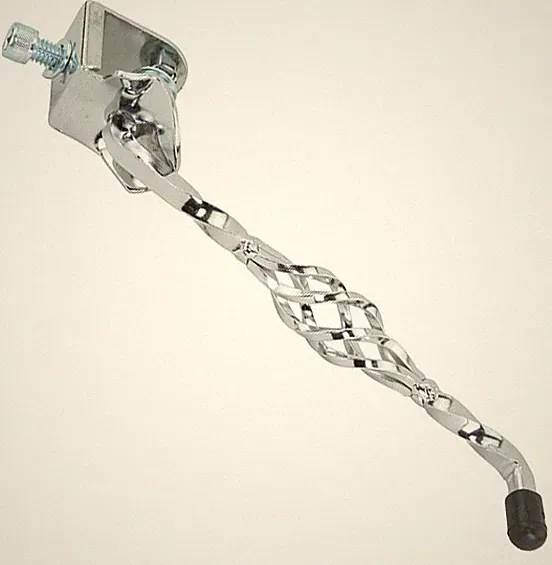 LOWRIDER Bird Cage Chrome Bicycle Kickstand 8" Center Mount Cruiser/Lowriders.
