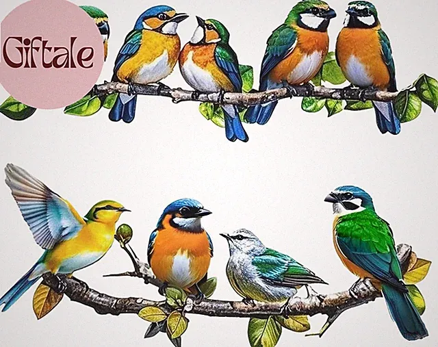 Metal Bird Outdoor Wall Art Decor - Hummingbird Wall Silhouette Art, Bird on Bra