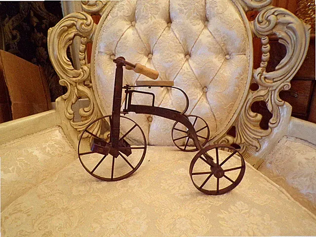 Metal Decorative Tricycle