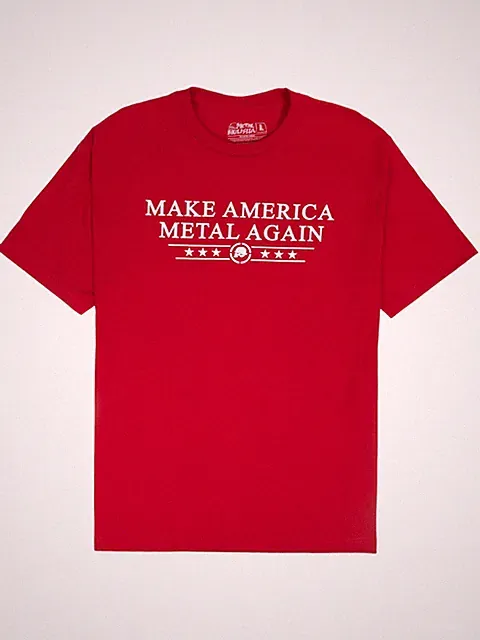 Metal Mulisha Men's Elected Short Sleeve Standard Tee Make America Metal Again