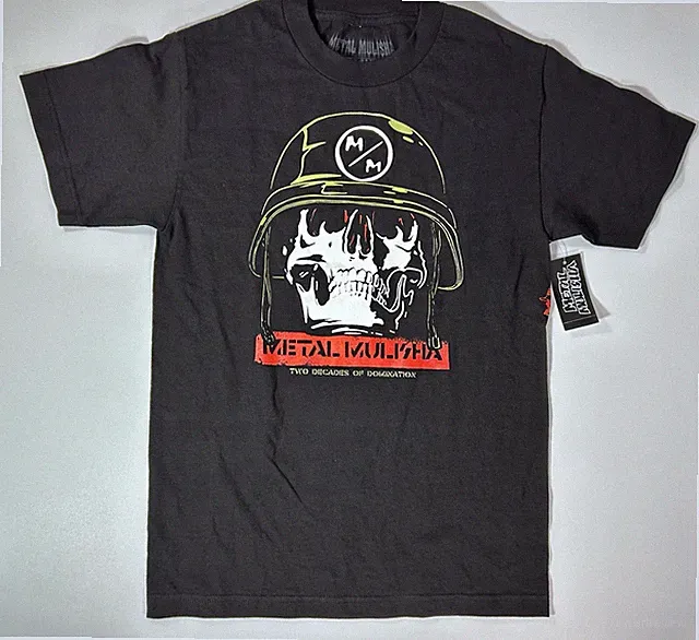 Metal Mulisha Small Street Bike Motor Cross Americana Tattoo Art Mens Tee Shirt