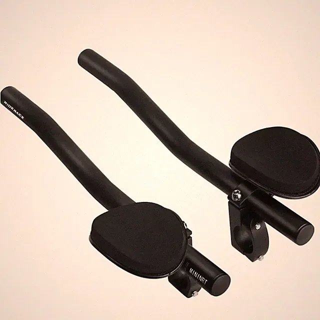 MTB Road Triathlon Bicycle Lightweight TT Extension Aerobars Rest Handlebar