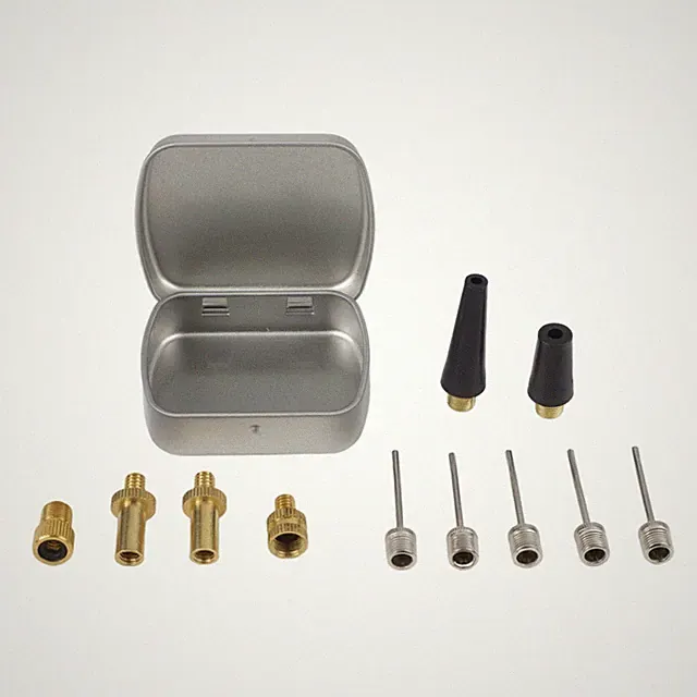 Multi Use Bicycle Valve Adapter Set 10pcs Compatible with SV AV DV Valves