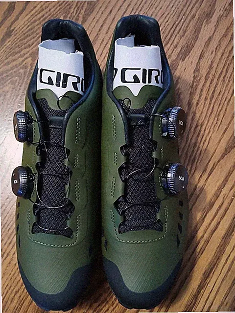 NEW Giro Gritter Green mountain gravel cycling bike shoes EU 41 US 8 LIST $ 425