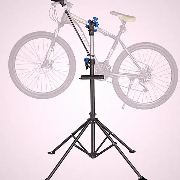 Portable Mechanic Bike Repair Stand Floor Workstands Adjustable Bike Stand Rack