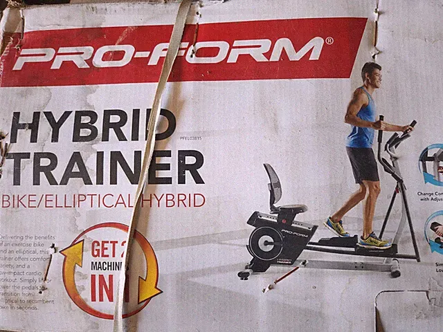 ProForm Hybrid Trainer Bike/Elliptical Magnetic Resistance 250 lb PFEL03815