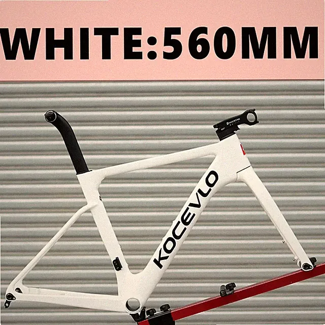 Road Bicycle Carbon Frame Disc Brake Frameset Full Internal Cable 44-56cm Frame