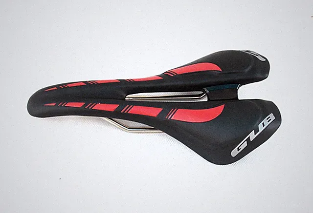 Road MTB Fixed Gear Bike Bicycle hollow out Saddle Seat cushion CR-Mo Rail 230g