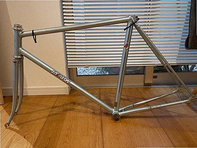 SAMSON COLUMBUS piste frame light blue metallic