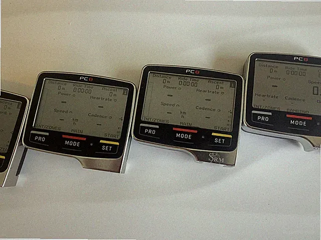 SRM PC8 Cycling Computer Head Units ANT+ GPS Power Meter Bike Computer 10 units