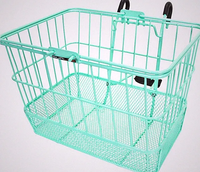 Sunlite Bicycle Front Basket Mesh Lift Off Carrier CELESTE Cruiser Commuter Bike