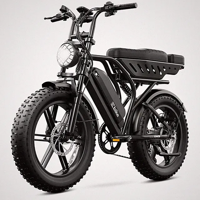 TST Electric Bike for Adults, 1500W Peak Brushless Motor 32 MPH Fat Tire E Bike