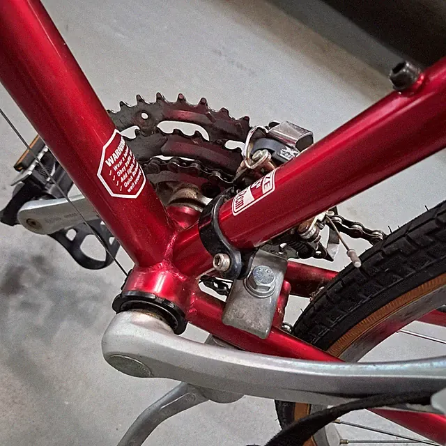 Univega Via Carisma Hybrid Bike 21-Speed 700C Chromoly Frame Red 52cm Clean OBO