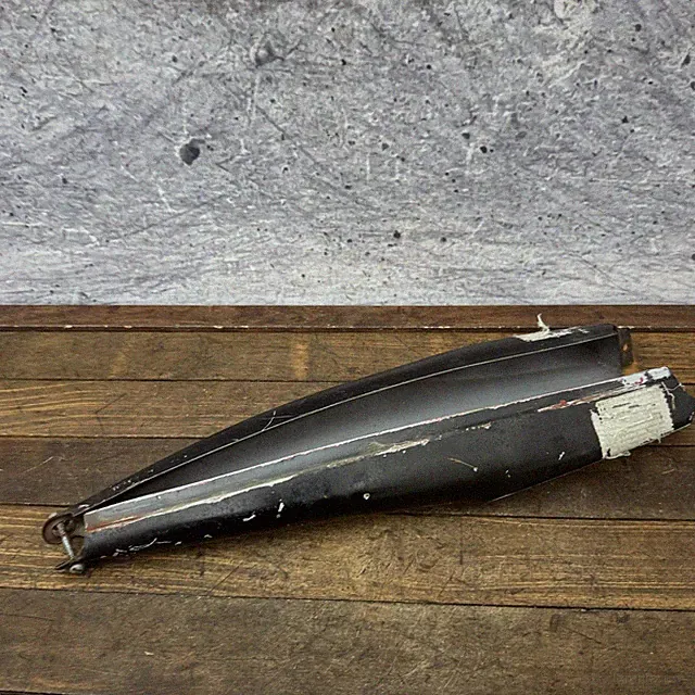 Vintage Bicycle Tank 20 Inch Wheel Bicycle Black Metal Muscle Bike 60s 70s Moto