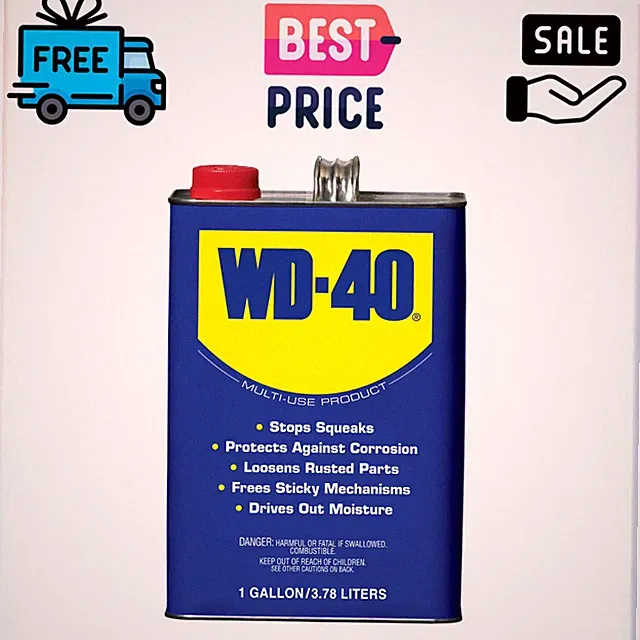 WD 40 Multi Use Lubricant Rust Remover Protective Formula Bulk 1 Gallon