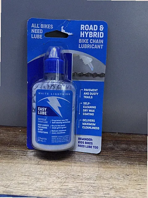 White Lightning Metal Bicycle Chain Lubricant White New Road And Hybrid